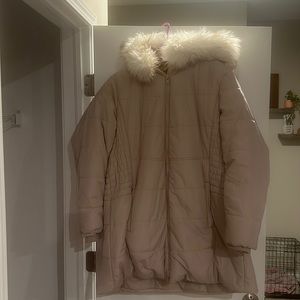 Torrid 2x faux fur parka